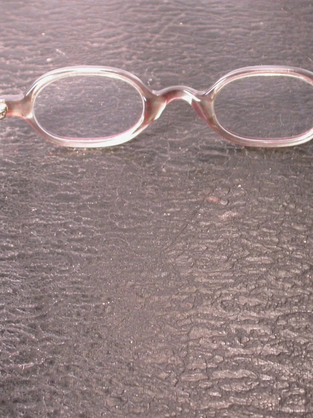 Authentic Anne et Valentin Lunettes Red Checker Eyeglasses Made in France